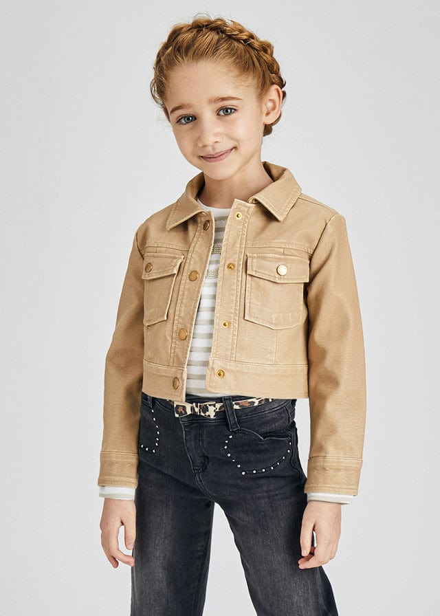 Mayoral Mayoral Leather Jacket - Little Miss Muffin Children & Home