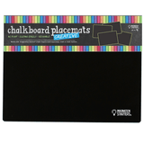 Annabelle Noel Designs Annabelle Noel Designs Chalkboard Placemats Creative Set of 4 - Little Miss Muffin Children & Home