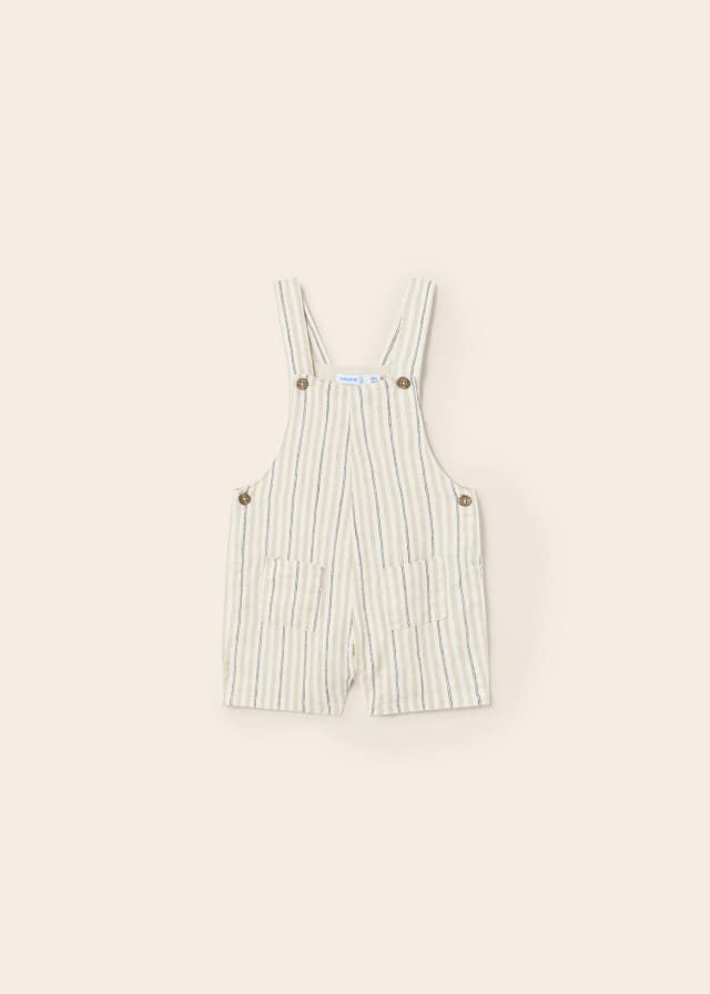 Mayoral Usa Inc Mayoral Short Linen Overalls - Little Miss Muffin Children & Home