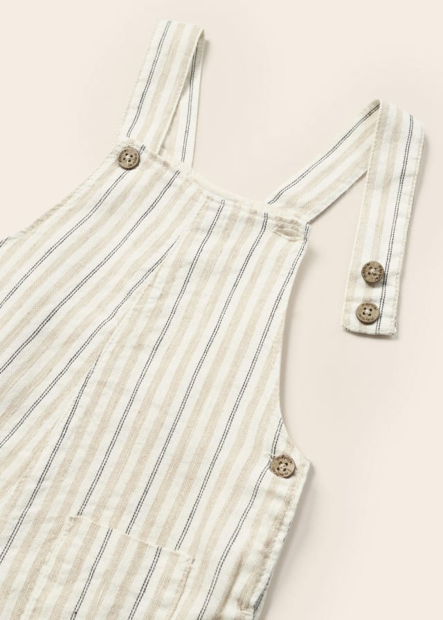 Mayoral Usa Inc Mayoral Short Linen Overalls - Little Miss Muffin Children & Home