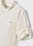 Mayoral Mayoral 3.122LS LINEN SHIRT - Little Miss Muffin Children & Home