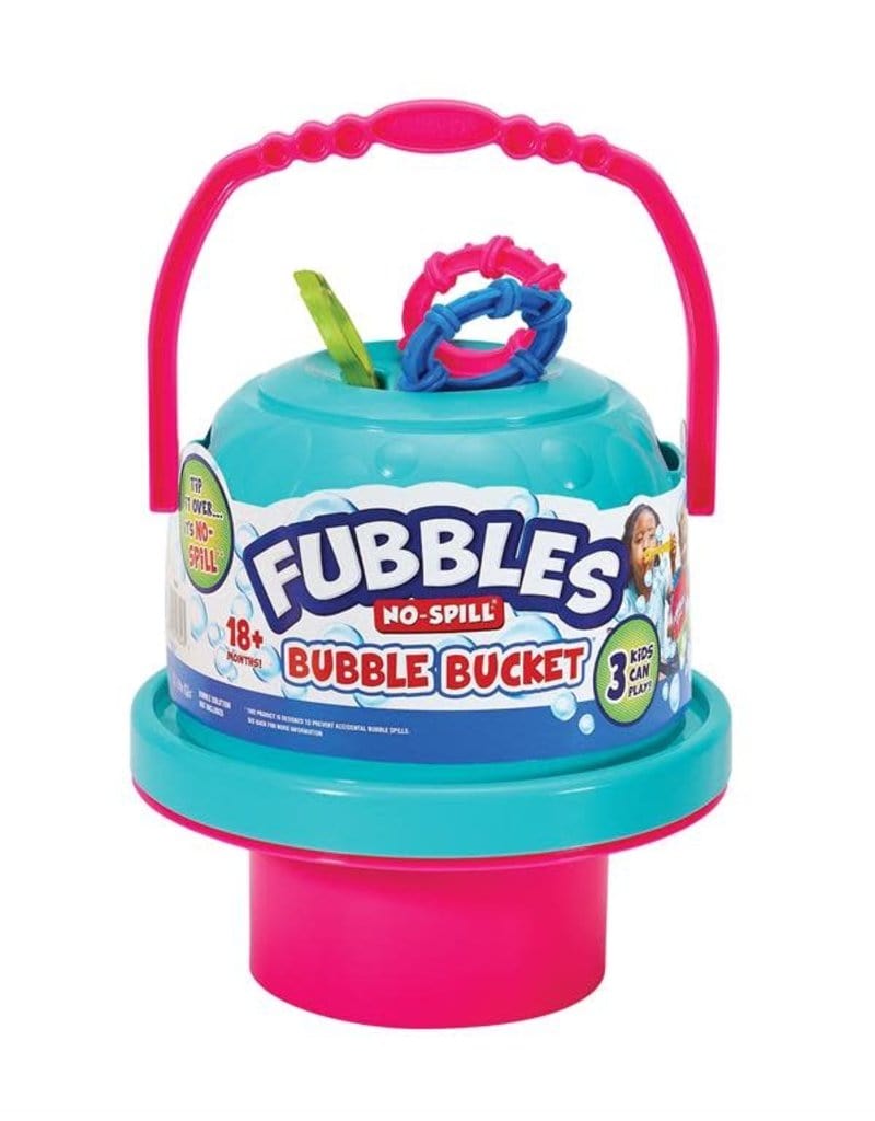 Fubbles No Spill Big Bubble Bucket w/Bubble So Little Miss Muffin 