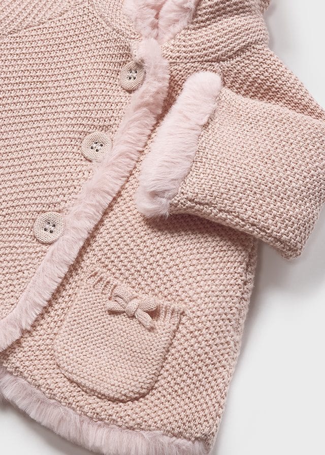 MAY - Mayoral Usa Inc Mayoral Pompom Knit Cardigan - Little Miss Muffin Children & Home