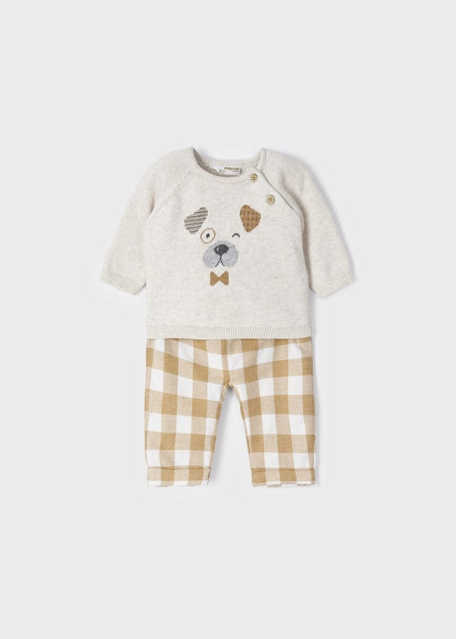 MAY - Mayoral Usa Inc Mayoral Cotton Trousers Set - Little Miss Muffin Children & Home