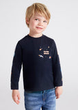 MAY - Mayoral Usa Inc Mayoral Space Long Sleeve Shirt - Little Miss Muffin Children & Home