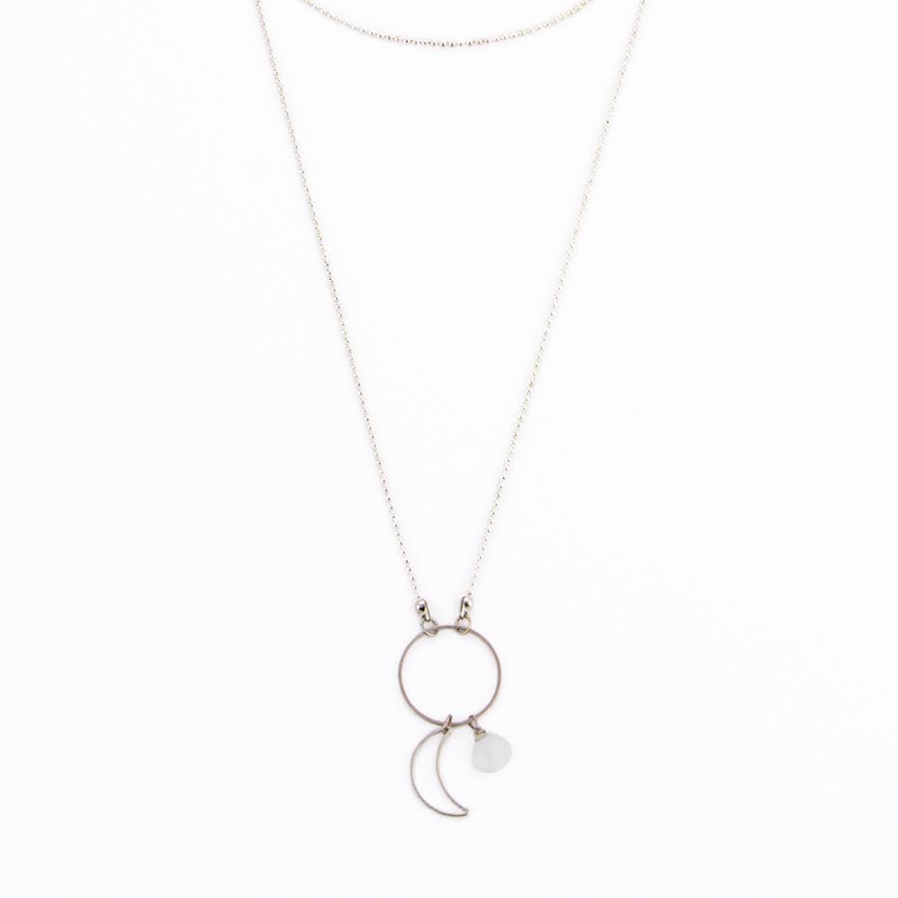 Santore Jewelry Santore Jewelry Long Moon Labradorite Necklace - Little Miss Muffin Children & Home