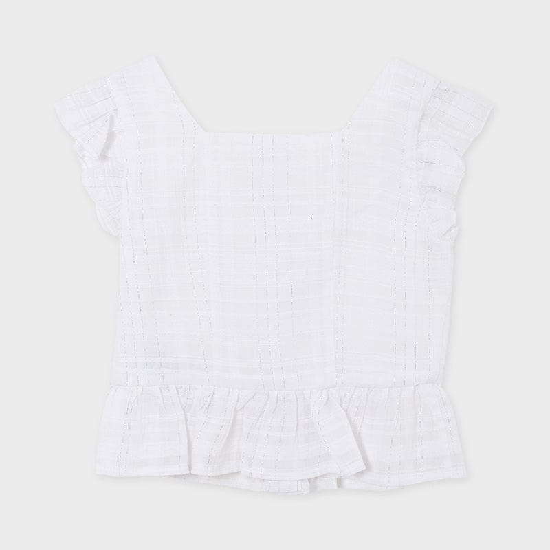 Mayoral Mayoral Girl's Lurex Blouse - Little Miss Muffin Children & Home
