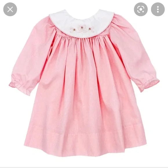 BAI - Bailey Boys Bailey Boys Bows Embroidery Pale Pink Float Dress - Little Miss Muffin Children & Home