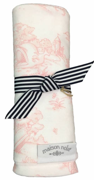 Maison Nola Maison Nola Toile Swaddle Blanket - Little Miss Muffin Children & Home