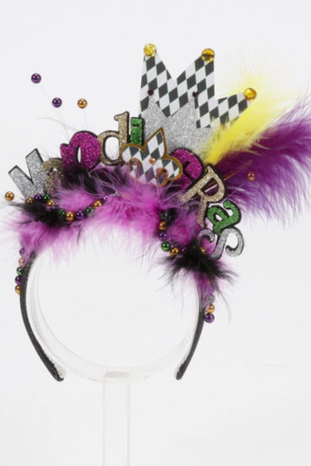 180 Degrees 180 Degrees Mardi Gras Headband - Little Miss Muffin Children & Home
