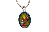 Saints For Sinners Saints For Sinners Saint Martin of Tours Hand Painted Medal - Little Miss Muffin Children & Home