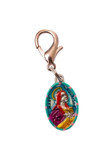 Saints For Sinners Saints For Sinners Saint Mary Magdalene Hand Painted Medal - Little Miss Muffin Children & Home