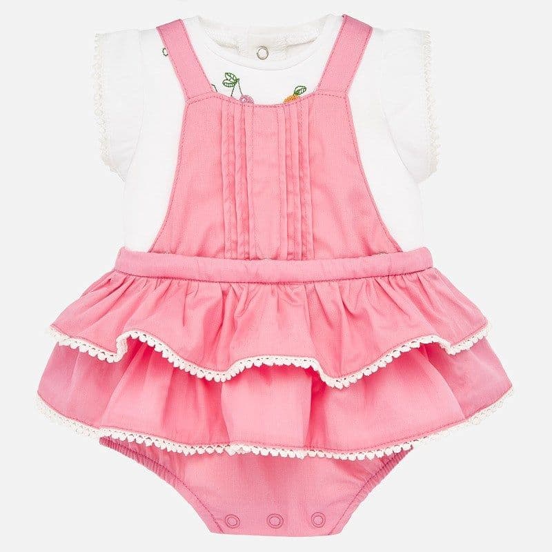 Mayoral Usa Inc Mayoral Ruffle Overall with Tee - Little Miss Muffin Children & Home