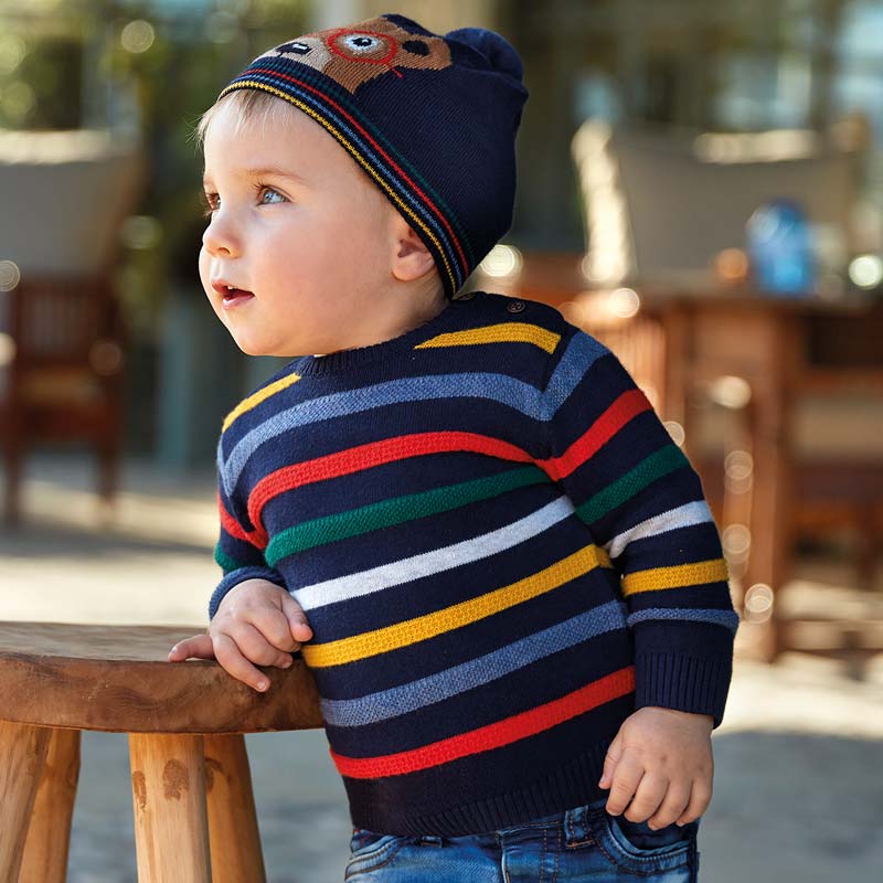 Mayoral Usa Inc Mayoral Striped Sweater - Little Miss Muffin Children & Home