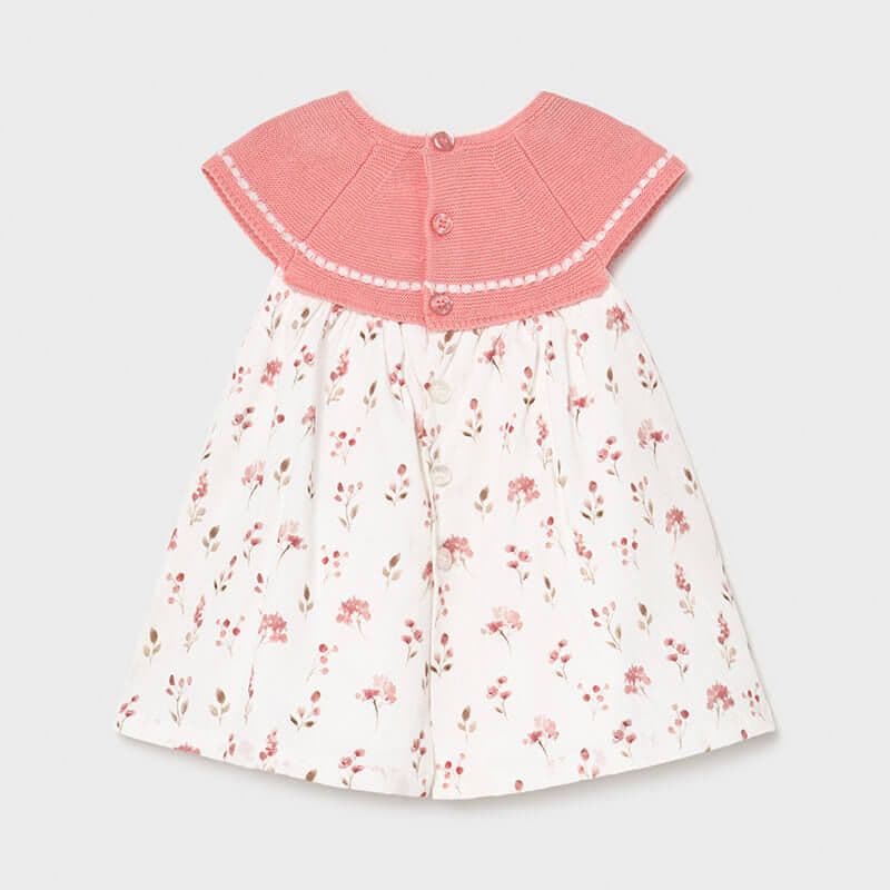 Mayoral Usa Inc Mayoral Combined Floral Print Infant Dress - Little Miss Muffin Children & Home