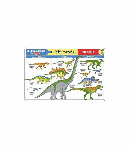 Melissa & Doug - Dinosaurs Color-A-Mat