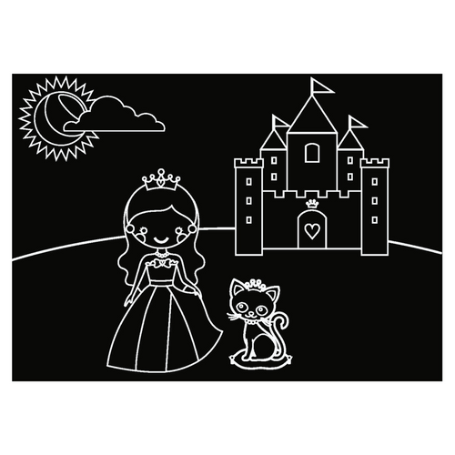 Annabelle Noel Designs Annabelle Noel Designs Princess & Butterfly Minimat Set - Little Miss Muffin Children & Home