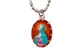 Saints For Sinners Saints For Sinners Saint Monica Hand Painted Medal - Little Miss Muffin Children & Home