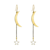 Santore Jewelry Santore Jewelry Moon and Stars Earrings - Little Miss Muffin Children & Home