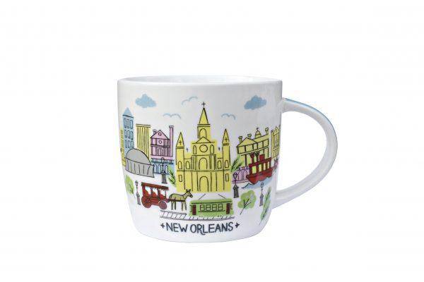 The Parish Line - The Parish Line Colorful Quarters Coffee Mug - Little Miss Muffin Children & Home