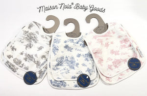 Maison Nola Maison Nola Muslin Bib and Burp - Little Miss Muffin Children & Home