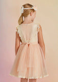 Abel & Lula Abel & Lula Tulle Plumeti Dress - Little Miss Muffin Children & Home