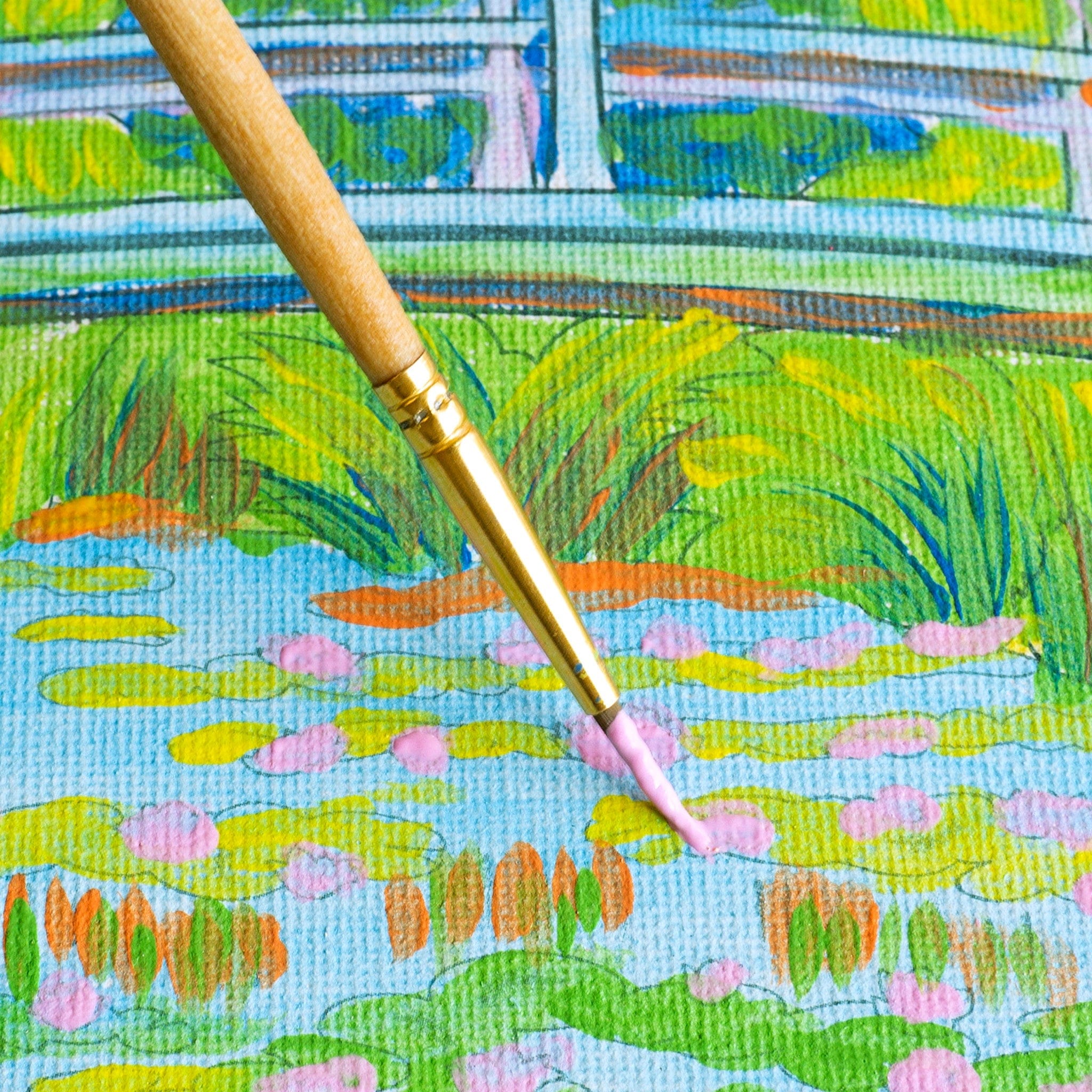 Faber-Castell Faber Castell Paint By Number Japanese Footbridge - Little Miss Muffin Children & Home