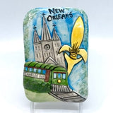 Clay Creations Clay Creations New Orleans Tile Ceramic Art - Little Miss Muffin Children & Home