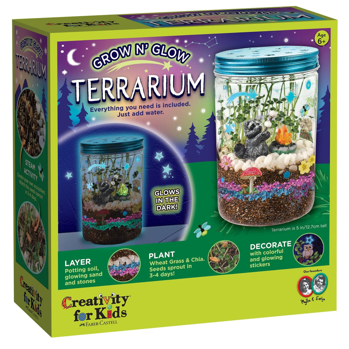 Faber-Castell Faber Castelle Grow N Glow Terrarium - Little Miss Muffin Children & Home