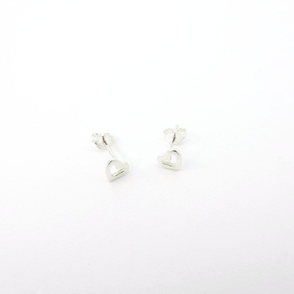 Cristy Cali Cristy Cali Tiny Open Heart Earrings - Little Miss Muffin Children & Home