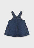 Mayoral Mayoral Denim Overall Skirt for Baby Girl - Little Miss Muffin Children & Home