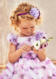 Mayoral Mayoral Organza Floral Dress - Little Miss Muffin Children & Home
