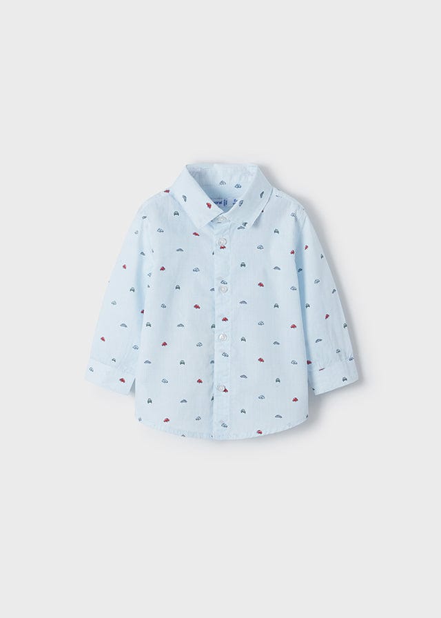 Mayoral Mayoral Long Sleeve Micro Tennis Rackets and Cars Shirt - Little Miss Muffin Children & Home