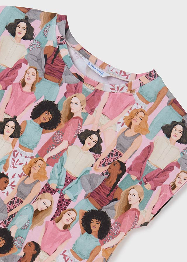 Mayoral Mayoral SS Print T-Shirt 6.034 - Little Miss Muffin Children & Home