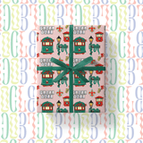 Cleo Creative Co Cleo Creative Co Peace Y'all Wrapping Paper - Little Miss Muffin Children & Home