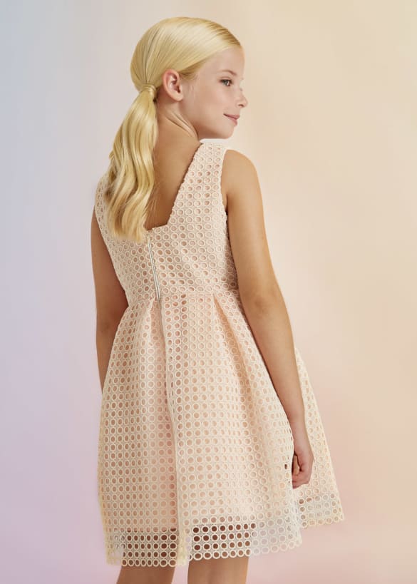 Abel & Lula Abel & Lula Embroidered Dress - Little Miss Muffin Children & Home