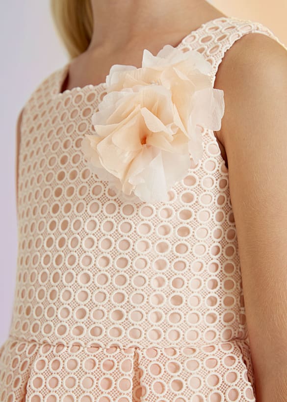 Abel & Lula Abel & Lula Embroidered Dress - Little Miss Muffin Children & Home