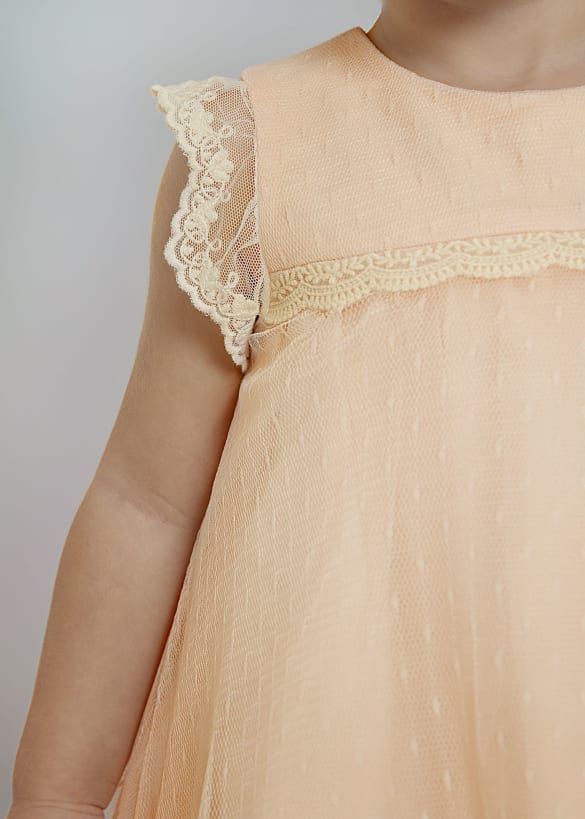 Abel & Lula Abel & Lula Tulle Plumeti Dress - Little Miss Muffin Children & Home