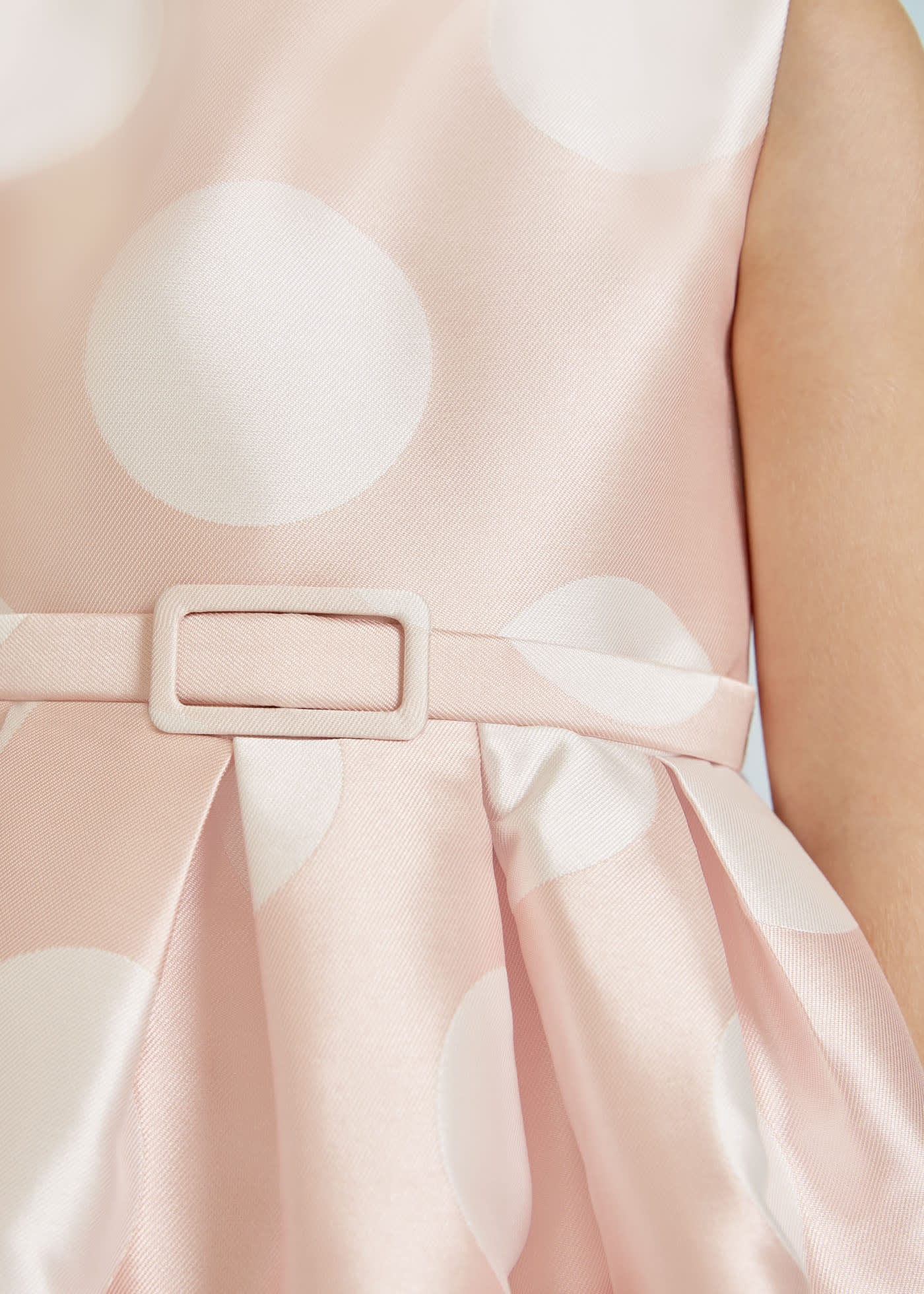 Abel & Lula Abel & Lula Polka Dot Mikado Dress - Little Miss Muffin Children & Home