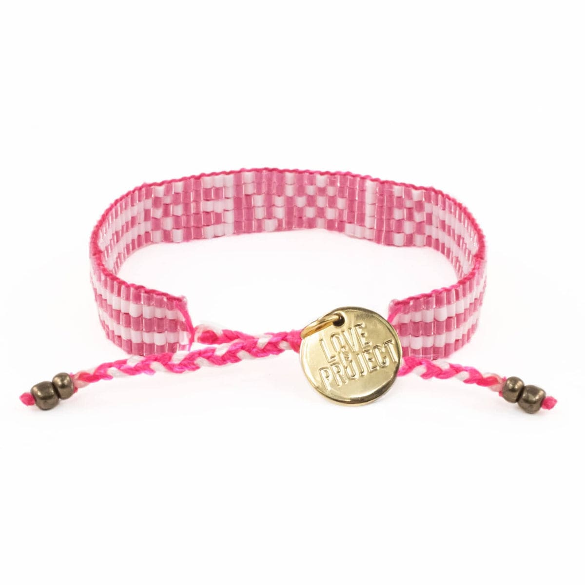 Love Is Project Love Is Project Pretty In Pink Bali Seed Love Bracelet - Little Miss Muffin Children & Home