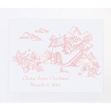 Maison NOLA - Maison NOLA Storyland Toile Personalized Print, Old Woman Who Lived in the Shoe - Little Miss Muffin Children & Home