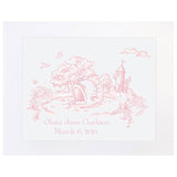 Maison NOLA - Maison NOLA Storyland Toile Personalized Print, Whale - Little Miss Muffin Children & Home