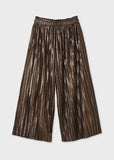 Mayoral Mayoral Pleated Bronze Culotte Pants - Little Miss Muffin Children & Home