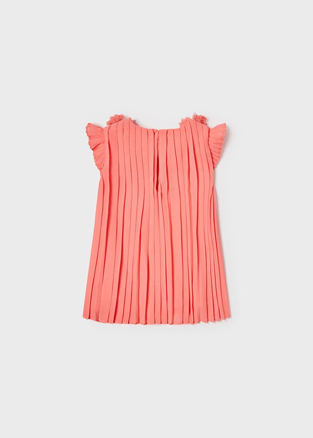 Mayoral Mayoral 1.915 PLEATED FLOWERS DRESS - Little Miss Muffin Children & Home