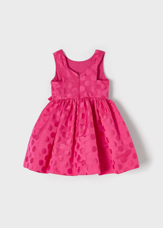 Mayoral Mayoral 3.918 JACQUARD DOTS DRESS - Little Miss Muffin Children & Home