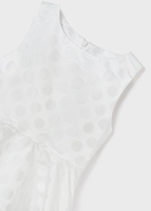Mayoral Mayoral Jacquard Dots Dress - Little Miss Muffin Children & Home