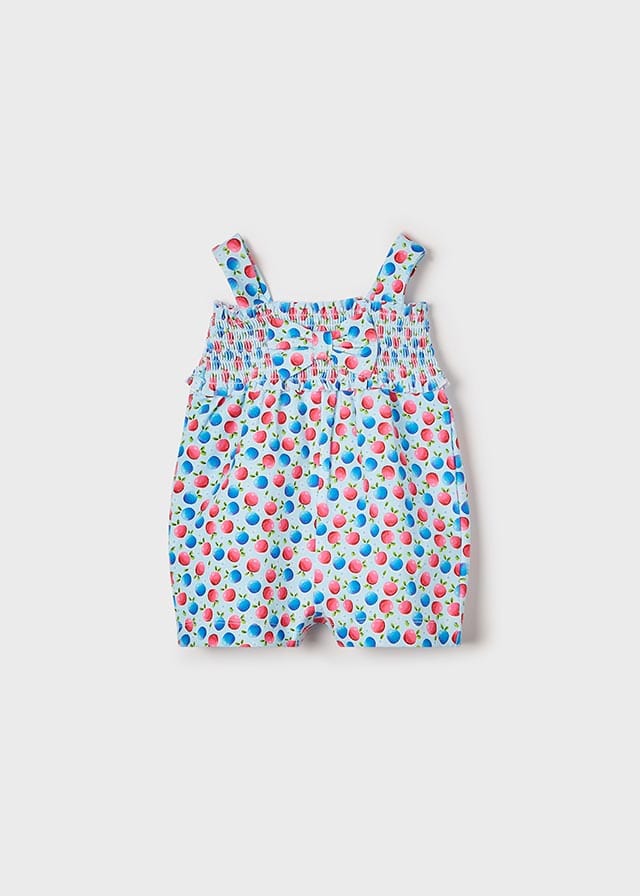 Mayoral Mayoral 1.886 PRINT KNIT JUMPSUIT (Available in 3 Colors) - Little Miss Muffin Children & Home