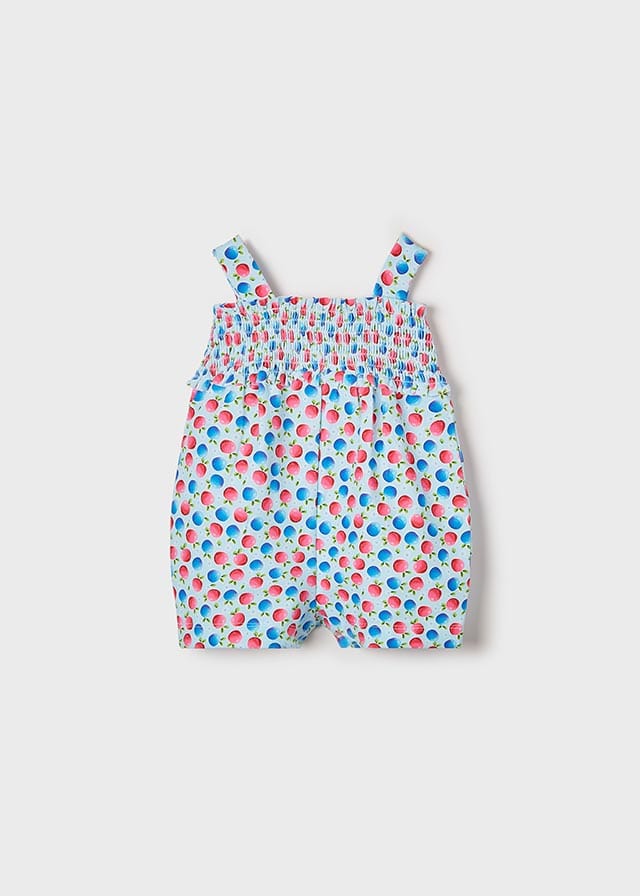 Mayoral Mayoral 1.886 PRINT KNIT JUMPSUIT (Available in 3 Colors) - Little Miss Muffin Children & Home