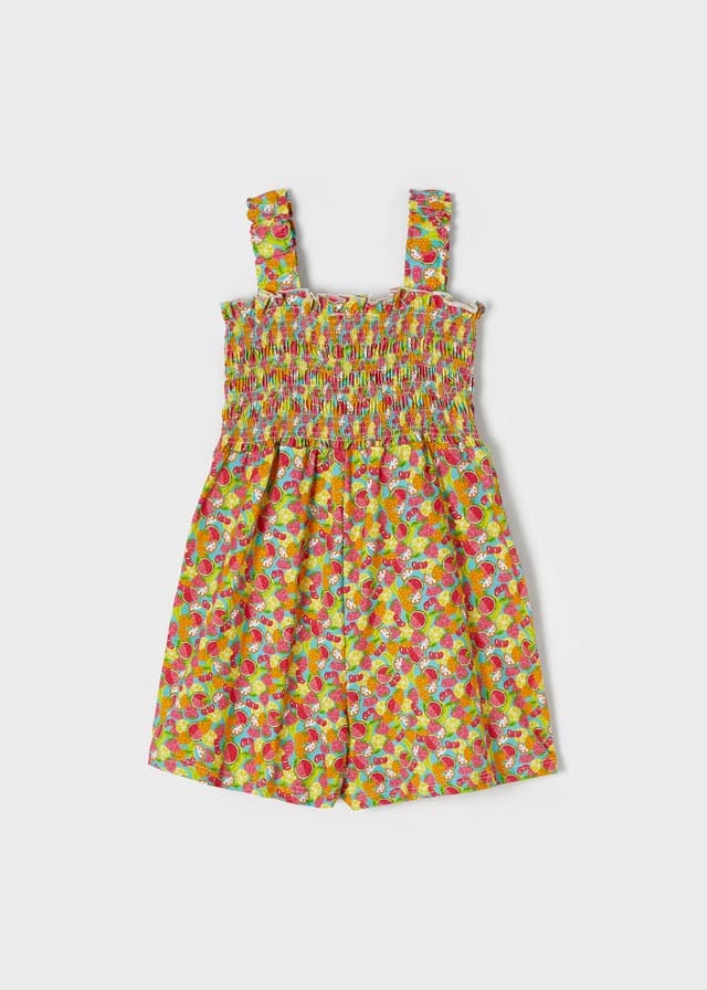 Mayoral Mayoral 3.837 PRINT ROMPER - Little Miss Muffin Children & Home