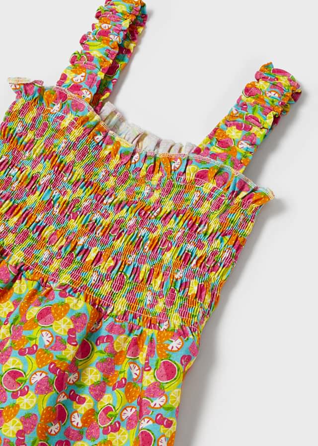Mayoral Mayoral 3.837 PRINT ROMPER - Little Miss Muffin Children & Home